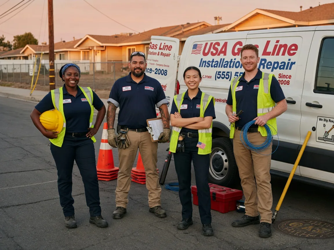 Gas Line Installation company in Jewett, TX